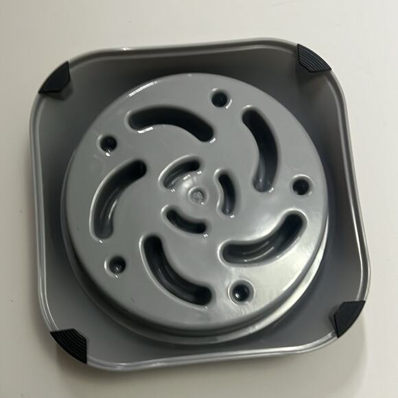 YINEYA PET SLOW FEEDER DOG BOWL SMALL BREED DOG NWT BLACK - Picture 4 of 6